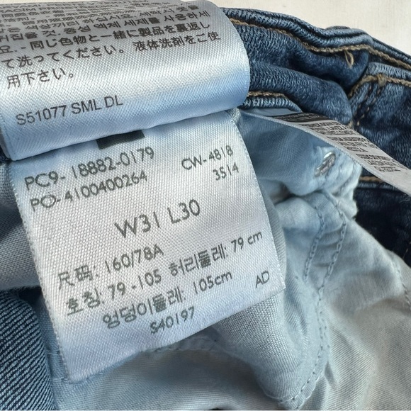 Levi’s women 721 High Rise Skinny size W31 L30 Dark wash - Picture 8 of 9